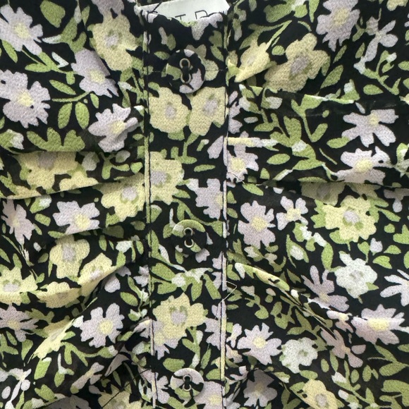 NWOT Astr Green Floral Mini Dress - Picture 5 of 9